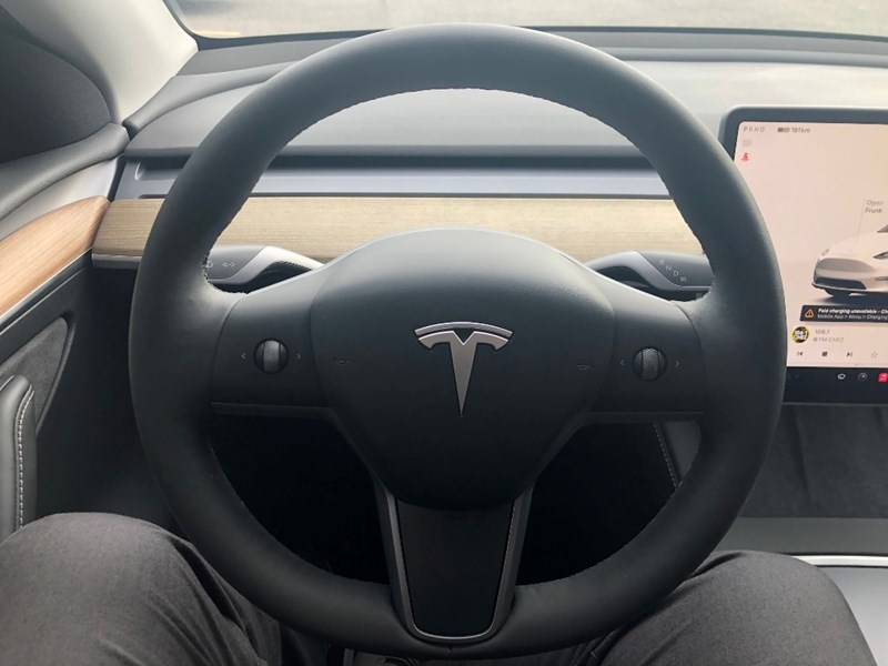 2023 Tesla Model Y RWD w/ Autopilot | Wrapped in Flat Grey Colour